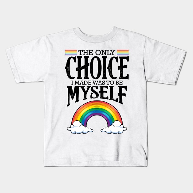 LGBT Pride Kids T-Shirt by Lumio Gifts